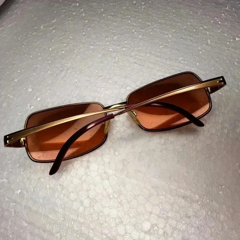 Vintage Fendi Rose Pink Lens sunglasses rarev